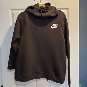 Brand new condition black women's XL Nike scuba hoodie with front pockets